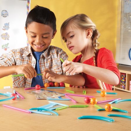 Обучающий набор Погружение в геометрию с карточками Learning Resources